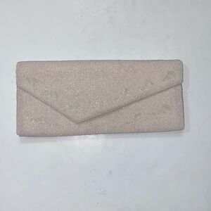 Vintage Clutch Bag Sequin Hand Beaded Made In Hong Kong The Zipper Doesn’t Work